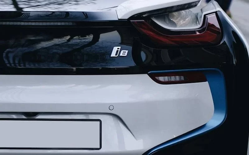 achterkant van bmw i8